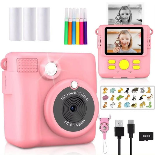 Appareil photo enfant - Impression Immédiate & Personnalisation Créative - BABYSBLOU