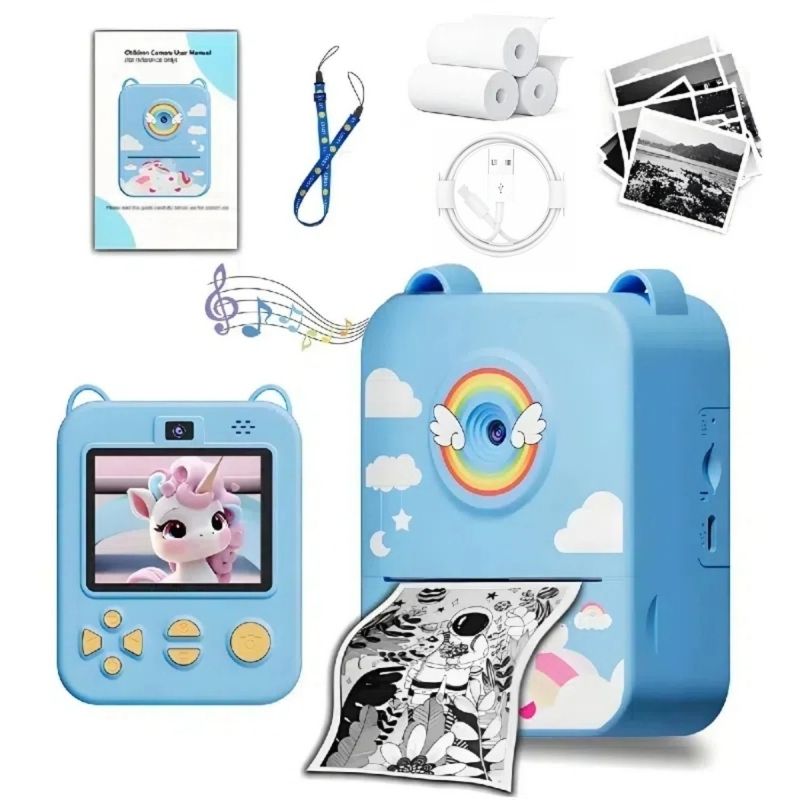 Appareil photo imprimante enfant - Capture, imprime et crée tes souvenirs - BABYSBLOU