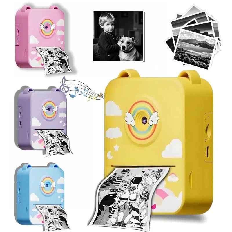 Appareil photo imprimante enfant - Capture, imprime et crée tes souvenirs - BABYSBLOU