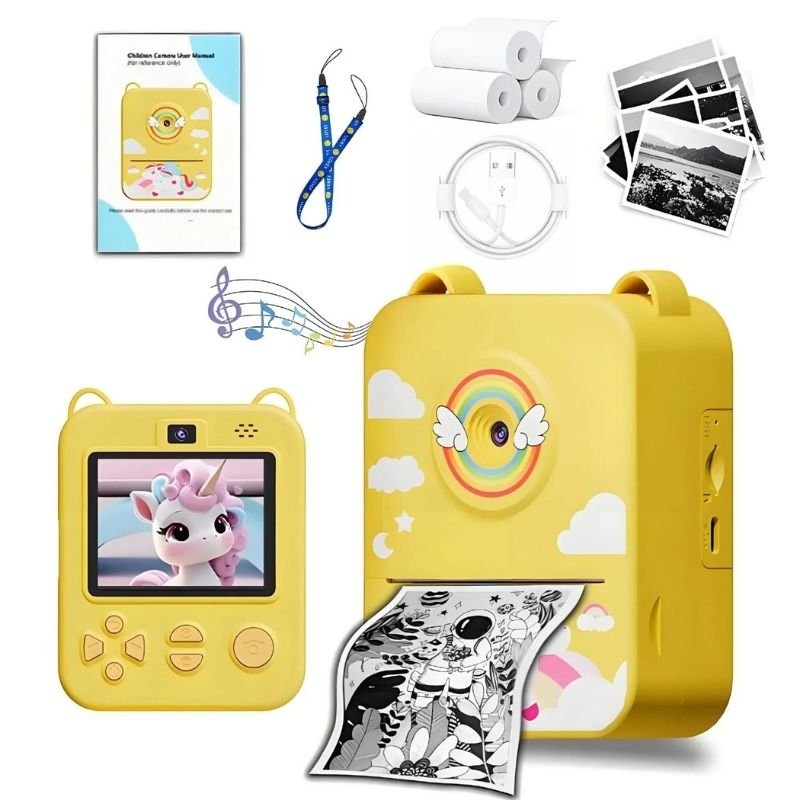 Appareil photo imprimante enfant - Capture, imprime et crée tes souvenirs - BABYSBLOU