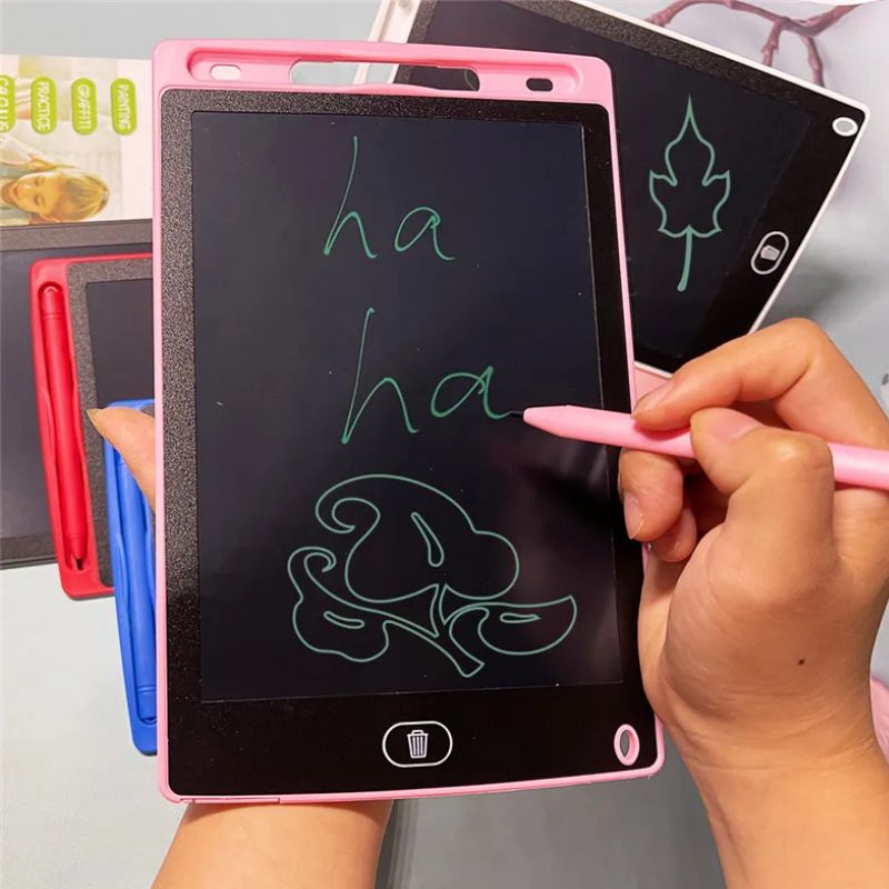 Nobes – Ardoise Magique LCD 10 Pouces, Tablette D’écriture Colorée, Effaçable, écologique, Jouet éducatif Pour Enfants 2-8 Ans (rose)