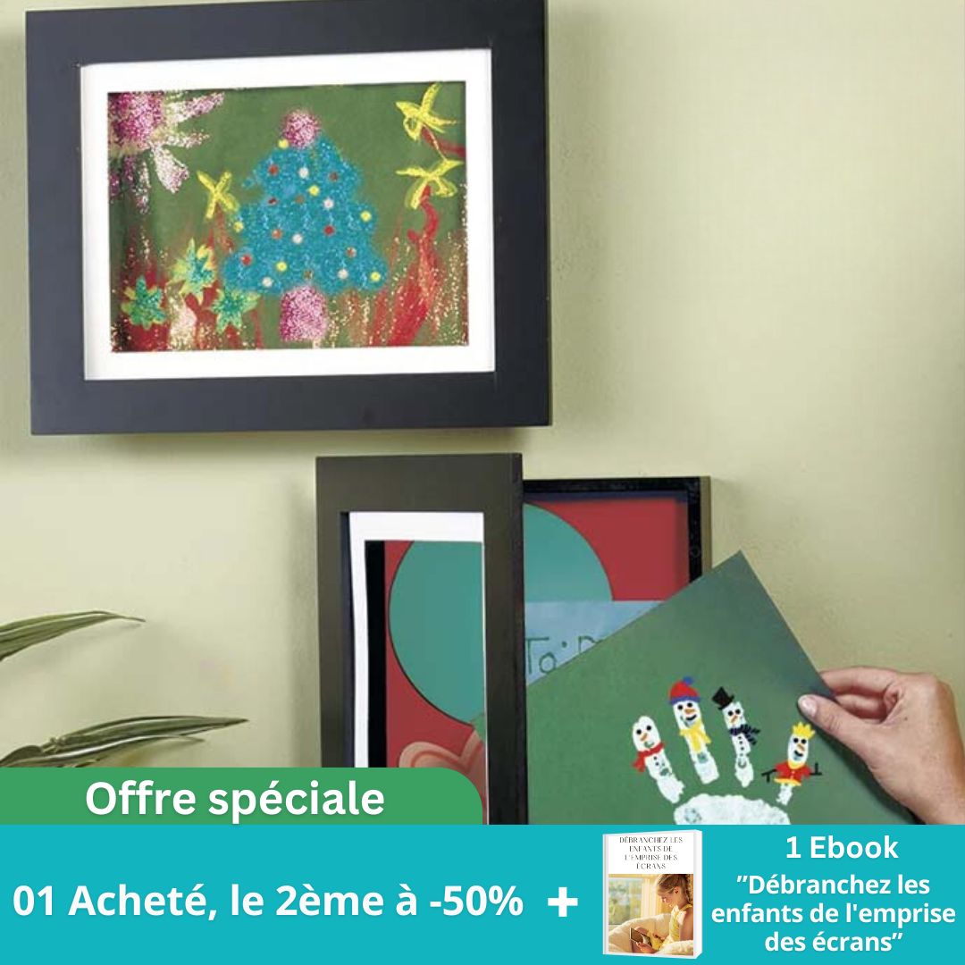ArtKids™ : Mieux Ranger et Exposer les dessins de votre enfant - BABYSBLOU