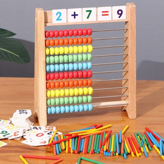 Boulier en bois - GéniBoulier™ - BABYSBLOU
