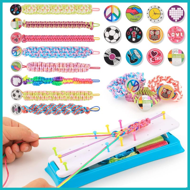 MagicWeave™: Kit de tressage de bracelets d'amitié