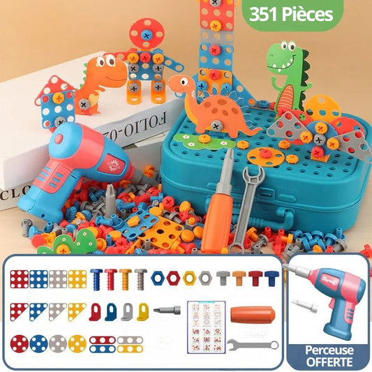 BricoKids™: Mallette de bricolage transportable pour enfants - BABYSBLOU