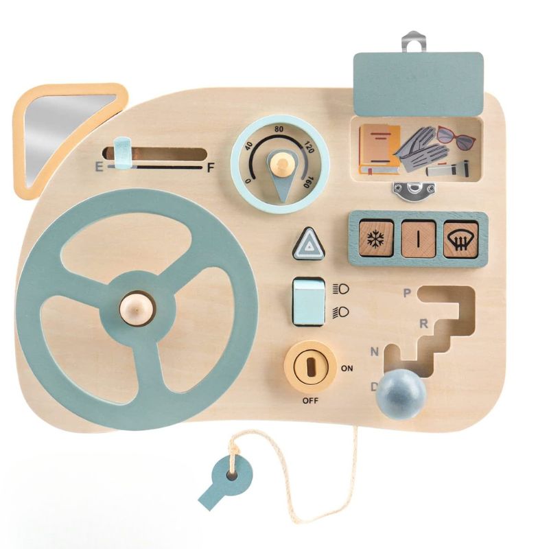 Busy Board - Panneau de Jeu Montessori Voiture - BABYSBLOU