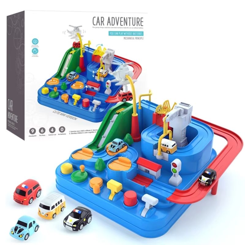 Circuit Voiture Jouet – Le jeu d’aventure interactif qui stimule l’imagination des enfants - BABYSBLOU