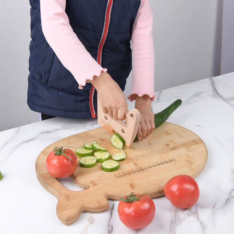 Couteau enfant - Cuisinez en Toute Sécurité - BABYSBLOU