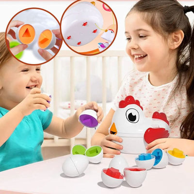 FunnyEggs™ : Jouet d'œufs éducatifs - BABYSBLOU