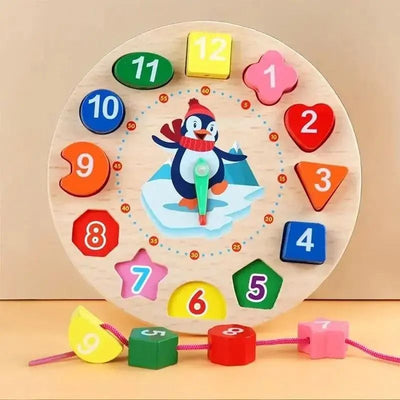 Horloge d'apprentissage - BébéPingouin™ - BABYSBLOU