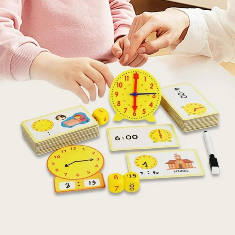 Horloge éducative 24 heures - Kidytime™ - BABYSBLOU