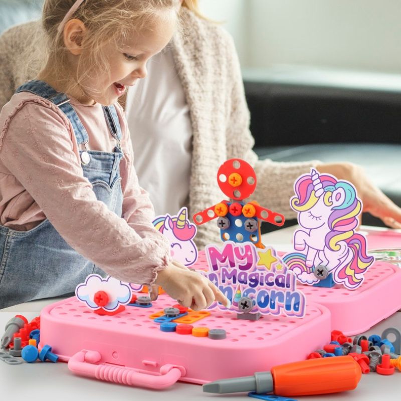 Jeu de construction - licorne - BABYSBLOU