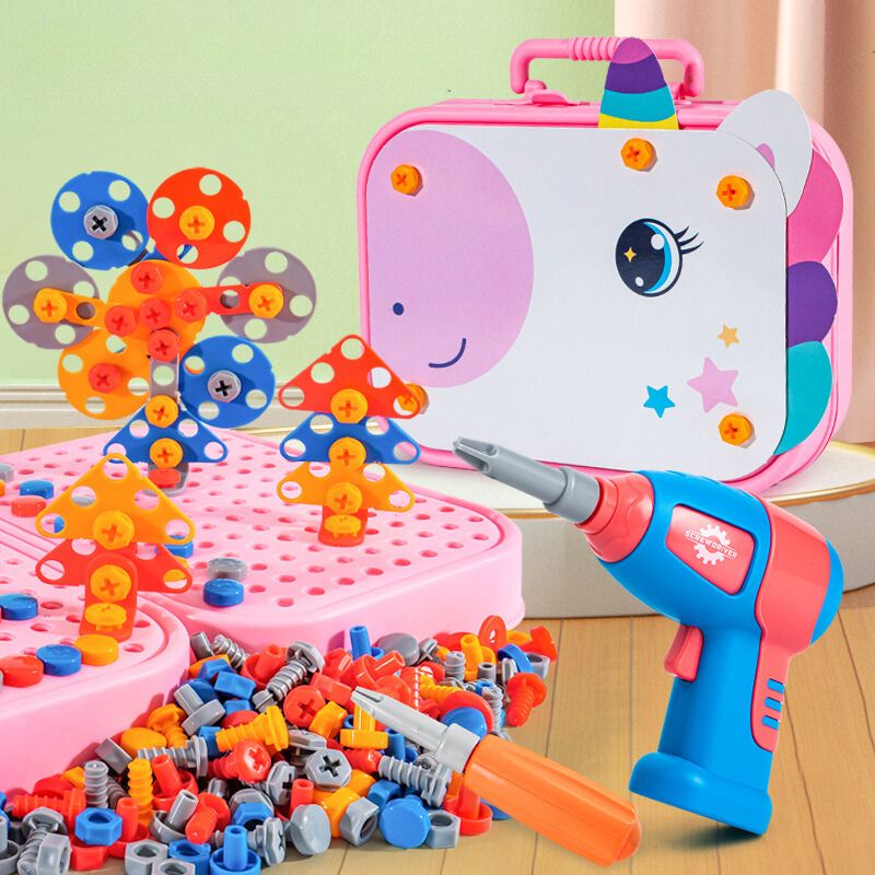 Jeu de construction - licorne - BABYSBLOU
