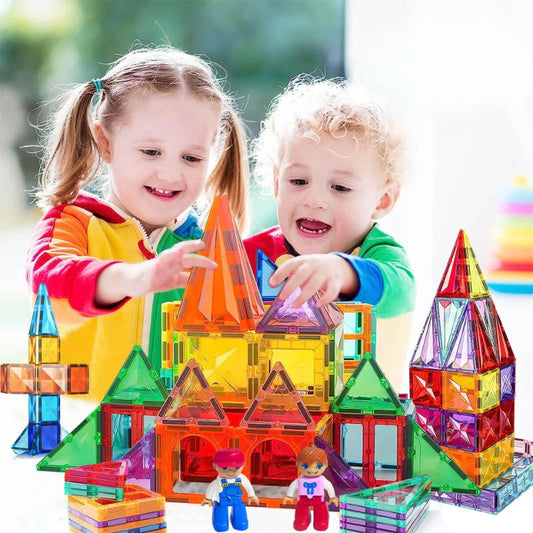 Jeu de construction magnétique - Créatix™ - BABYSBLOU