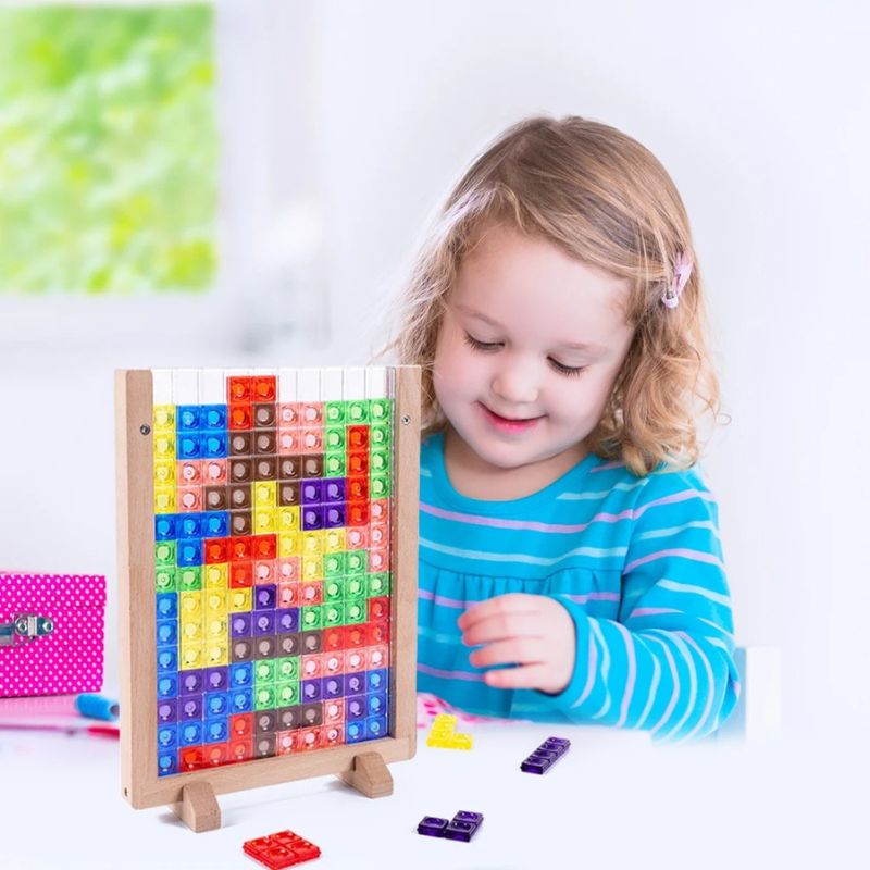 Jeu de construction - Tetris - BABYSBLOU
