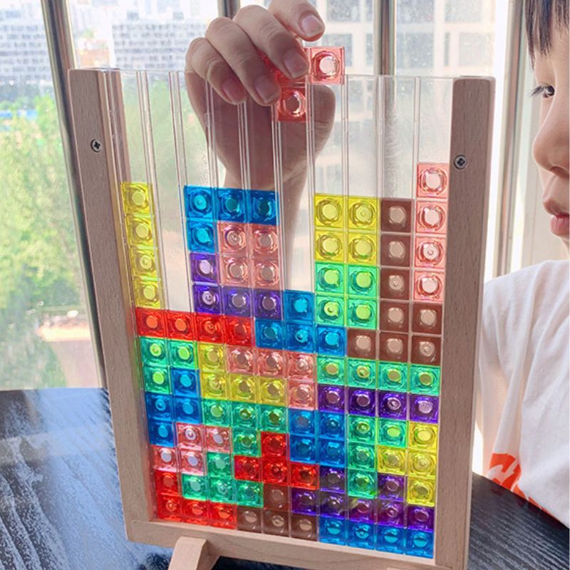 Jeu de construction - Tetris - BABYSBLOU