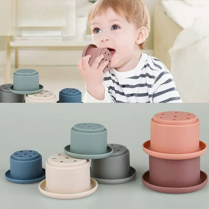 Jouet a empiler - Jouet Éducatif et Sensoriel - BABYSBLOU