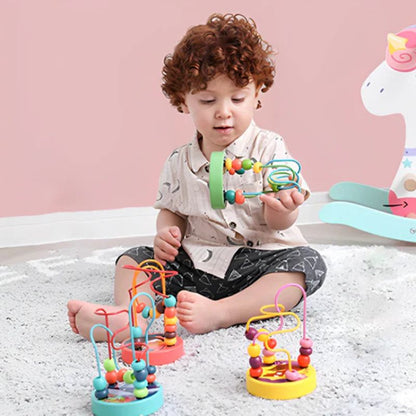 Jouet en bois Montessori - Jeu Éducatif pour Éveil, Motricité et Logique - BABYSBLOU