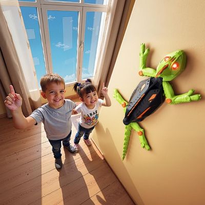 Lézard Lumineux Télécommandé | Gecko Magique™ - BABYSBLOU