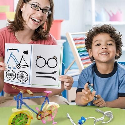 Livre Modèles 3D Réutilisables - Motifs Amusants pour Enfants | CreaTech - BABYSBLOU