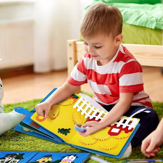 Livre Montessori - Le petit fermier - BABYSBLOU