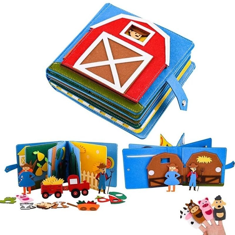 Livre Montessori - Le petit fermier - BABYSBLOU