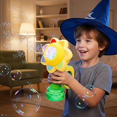 Machine à bulles | Tournesol LED - BABYSBLOU