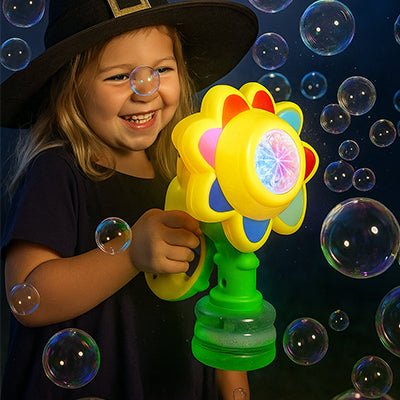 Machine à bulles | Tournesol LED - BABYSBLOU