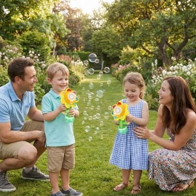 Machine à bulles | Tournesol LED - BABYSBLOU