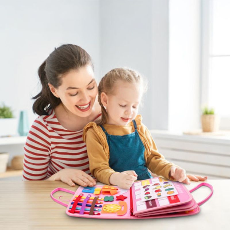 Planche d'activité Montessori - BusyKids™ - BABYSBLOU