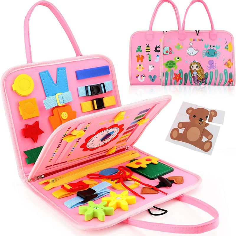 Planche d'activité Montessori - BusyKids™ - BABYSBLOU