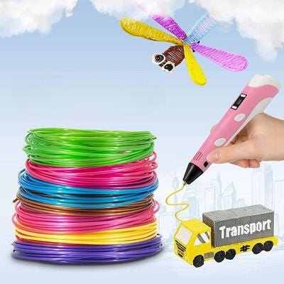 Recharges PLA Colorées pour Stylo 3D | Écologique - BABYSBLOU