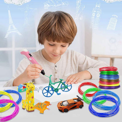 Stylo 3d - donnez vie aux dessins de votre enfant - BABYSBLOU