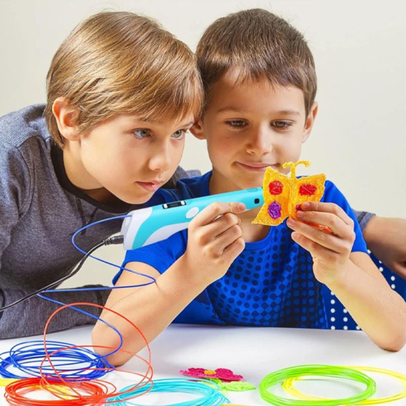 Stylo 3d - donnez vie aux dessins de votre enfant - BABYSBLOU