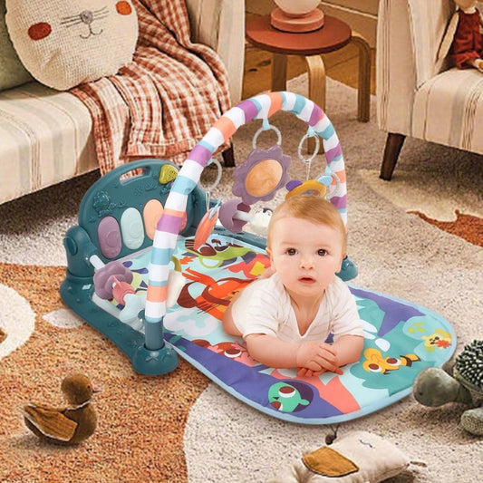 Tapis-d-éveil-évolutif-bébé-avec-arche-jouets-suspendus-et-piano