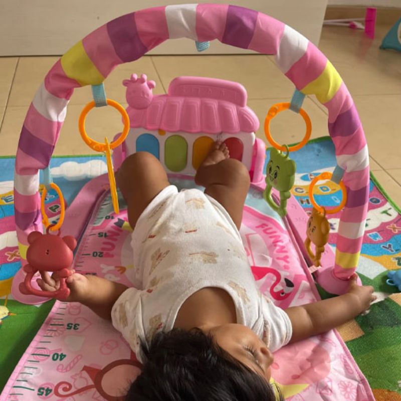 Tapis-d-éveil-musical-rose-pour-bébé