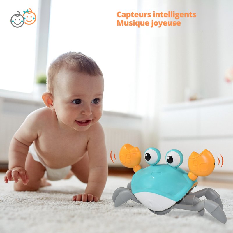 CrabFun™ : Encourager bébé à ramper - BABYSBLOU